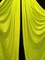 1 Yard Neon Yellow Tricot Fabric Low Stretch Polyester For Aerial Use Backdrops Crafts 108″-120″ width